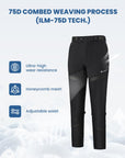 ILM Motorcycle Riding Pants Armor Flow with Pads Summer Lightweight Mesh Pants Model AFP01 - ILM