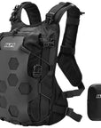 ILM Motorcycle Adventure Backpack 9L Waterproof Bag for Men Women Dual Sport Hiking Model BP02