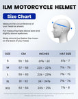 ILM Full Face Motorcycle Helmet Model Z501