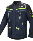 ILM Men's Street Motorcycle Jacket with CE Armor and Detachable Thermal Liner Waterproof Adventure Touring Jackets Model JRL3