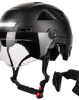 ILM Smart Adult Bike Helmet Model E3-12LS and Bluetooth Ear Pad - ILM