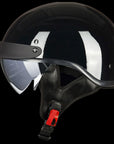 ILM Motorcycle Open Face Half Helmet Model 205V