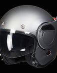 ILM Vintage Full Face Modular Motorcycle Helmet Model B707