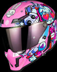 ILM Motorcycle Full Face Helmets DOT ECE Powersports Dual Visor Street Racing with Pinlock Cascos para Motos Model MF509 Pro