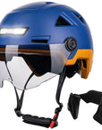 ILM Smart Adult Bike Helmet Model E3-12LS and Bluetooth Ear Pad - ILM