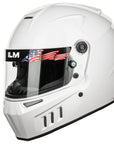ILM Snell SA2020 Approved Auto Racing Lightweight Fiberglass Full Face Helmets Model 890 - ILM