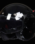 ILM Vintage Full Face Modular Motorcycle Helmet Model B707