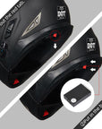 ILM Bluetooth Integrated Modular Flip up Full Face Motorcycle Helmet Model 953PRO - ILM
