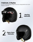 ILM Snell SA2020 Open Face Auto Racing Helmet Model R85 - ILM