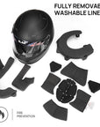 ILM Snell SA2020 Full Face Auto Car Racing Helmets Model 760 - ILM