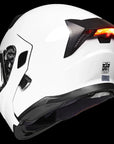ILM Motorcycle Modular Full Face Helmet LED Tail Light Model 906L