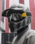 ILM Vintage Full Face Motorcycle Helmets Model Z502 - ILM