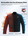 ILM Motorcycle Riding Jacket with Mesh CE Armor Dual Sport Protective Model JAM1 - ILM