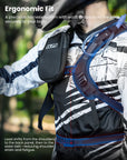 ILM Motorcycle Adventure Backpack 9L Waterproof Bag for Men Women Dual Sport Hiking Model BP02