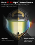 ILM Full Face Motorcycle Helmets Powersports Street Racing Cascos para Motos Model MF510
