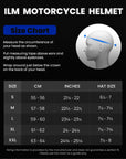 ILM Carbon Fiber Motorcycle Helmets Full Face Racing Helmet Model MF577P - ILM