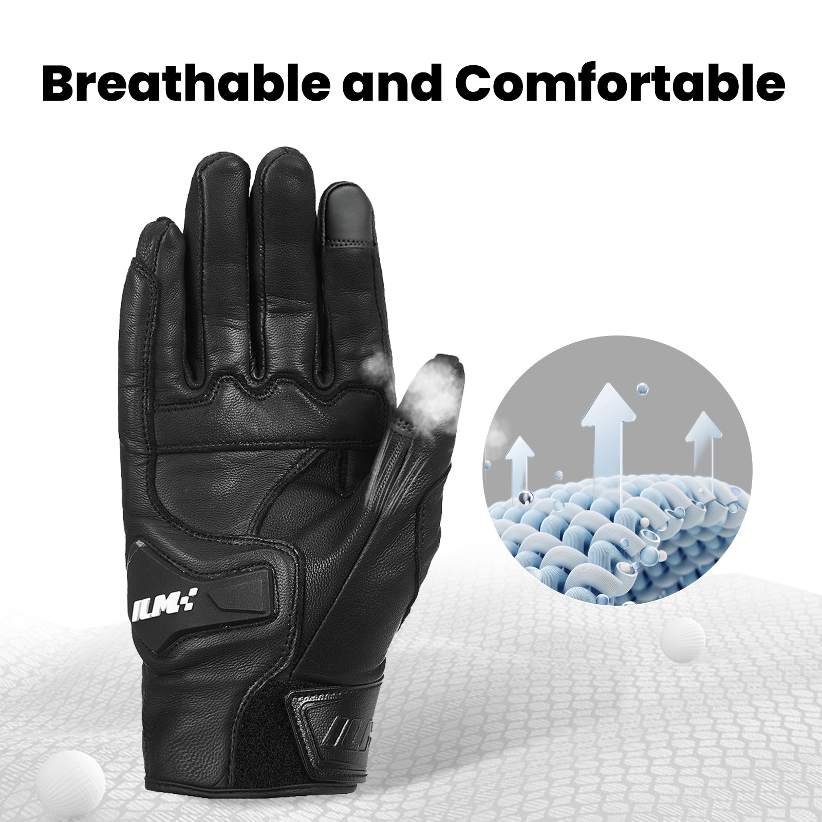 ILM Goat Skin Leather Gloves Model DN01