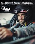 ILM Snell SA2020 Open Face Auto Racing Helmet Model R85 - ILM