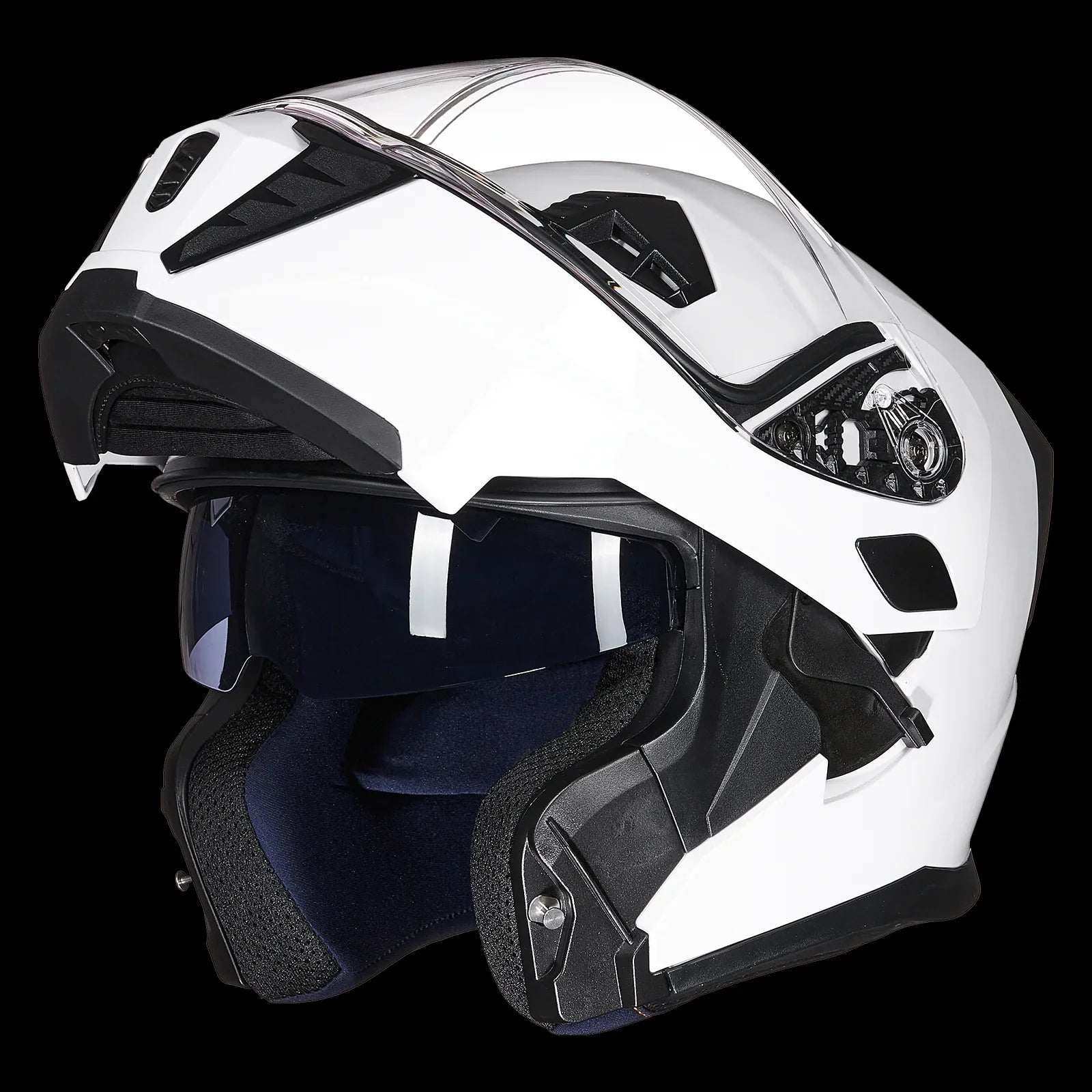 ILM Motorcycle Modular Full Face Helmet LED Tail Light Model 906L