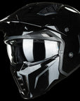 ILM Open Face Motorcycle 3/4 Half Helmet Model Z302 - ILM