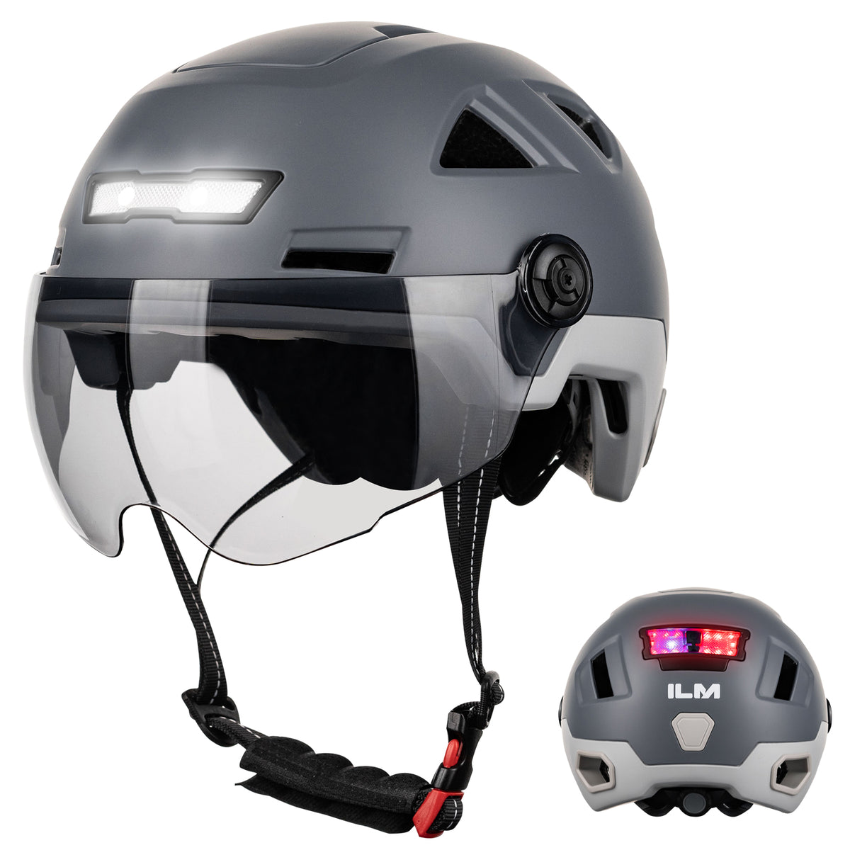 ILM Smart Adult Bike Helmet Model E3-12LS