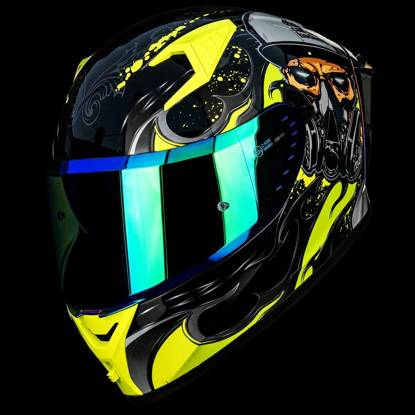 ILM Full Face Motorcycle Helmet Model Z501 - ILM