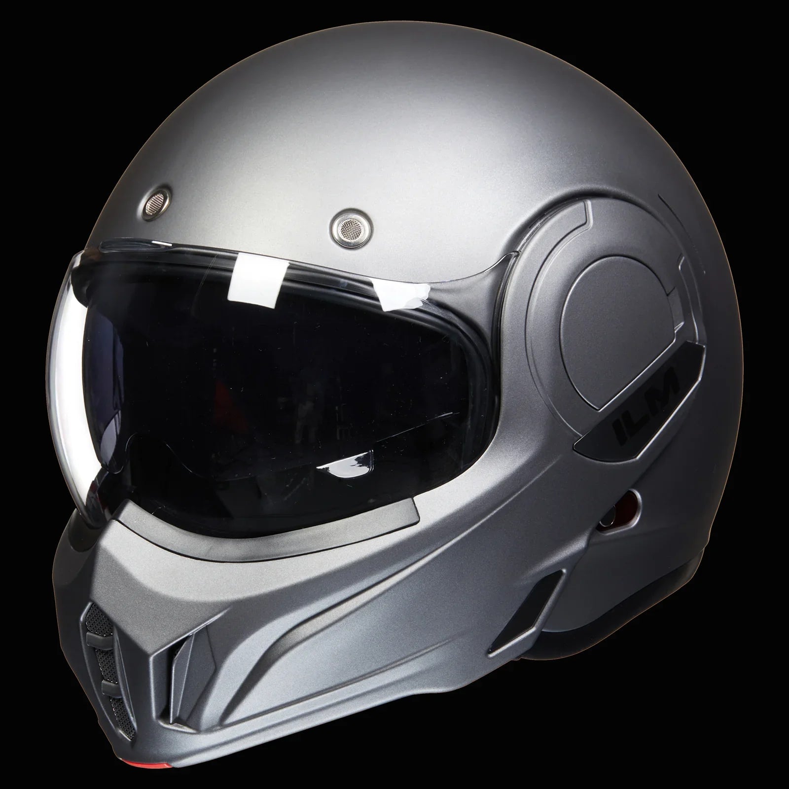 ILM Vintage Full Face Modular Motorcycle Helmet Model B707