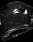 ILM Full Face Motorcycle Carbon Fiber Helmet Model 861C - ILM
