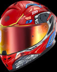 ILM Full Face Motorcycle Helmets Powersports Street Racing Cascos para Motos Model MF510