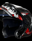 ILM Motorcycle Helmets Modular Full Face Moped Helmet Model WS202