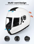 ILM Motorcycle Modular Full Face Helmet Model 159 - ILM