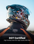 ILM Full Face MIPS Motorcycle Helmet Model 129M - ILM