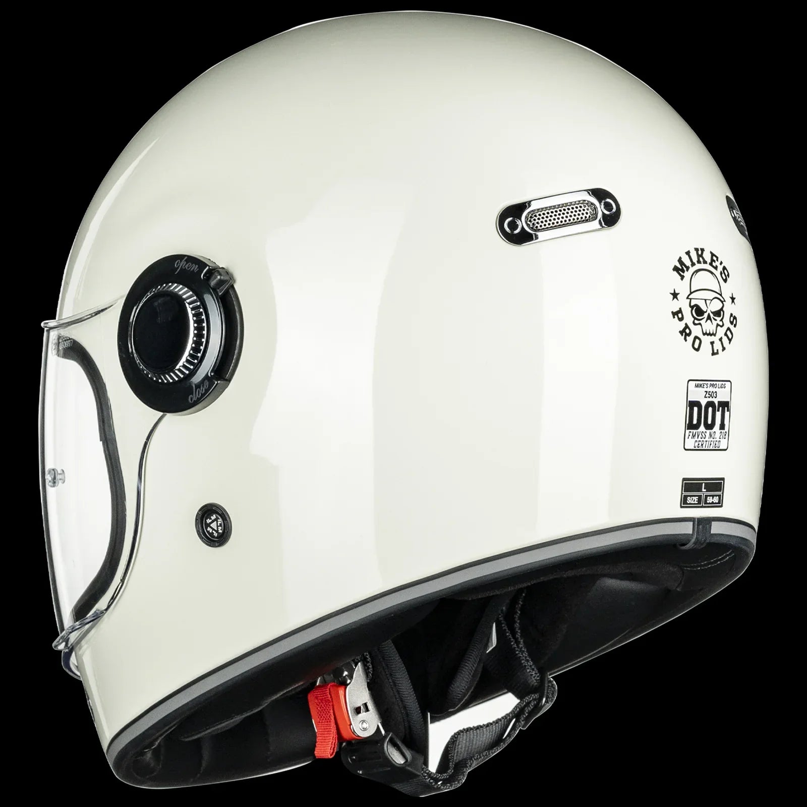 ILM Retro Full Face Motorcycle Helmet Model Z503