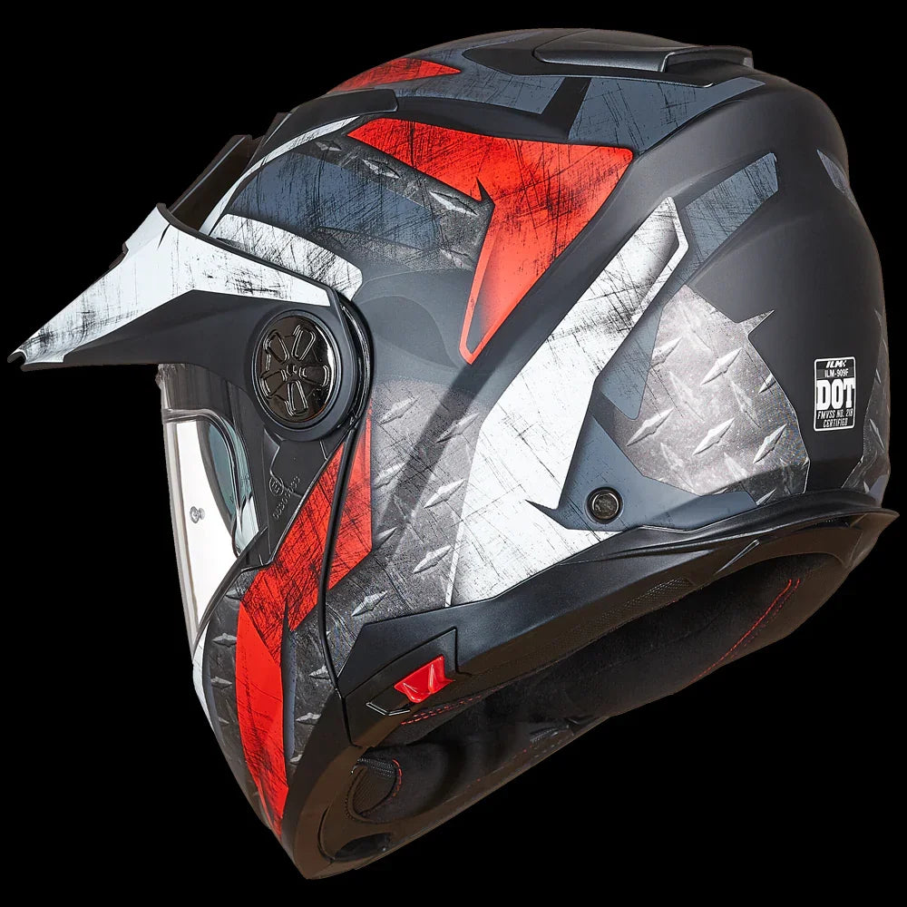 ILM Motorcycle Full Face Modular Helmet Model 909F