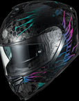 ILM Motorcycle Full Face  Street Racing Helmet Model MF567