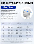 ILM Motorcycle Modular Full Face Helmet Model 159 - ILM