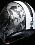 ILM Vintage Full Face Modular Motorcycle Helmet Model B707
