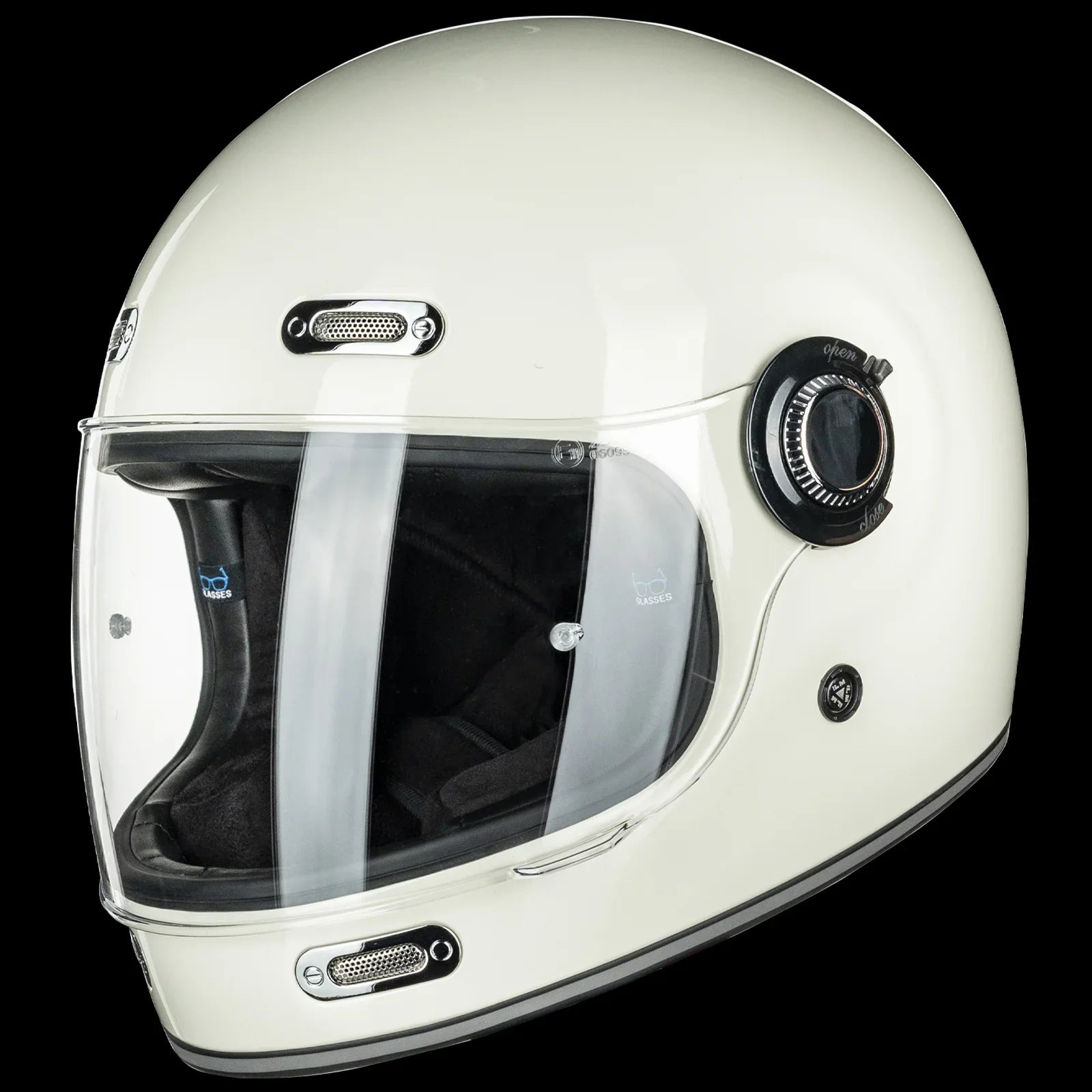 ILM Retro Full Face Motorcycle Helmet Model Z503