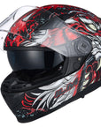 ILM Full Face MIPS Motorcycle Helmet Model 129M - ILM